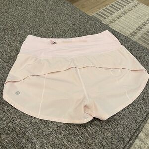 lululemon athletica Women's Lined Pink Shorts size 6
